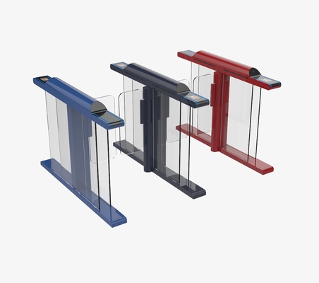 Swing Speed ​​​​Gate Turnstile QR Reader 6 Pasang Sensor Inframerah Anti Penjepit