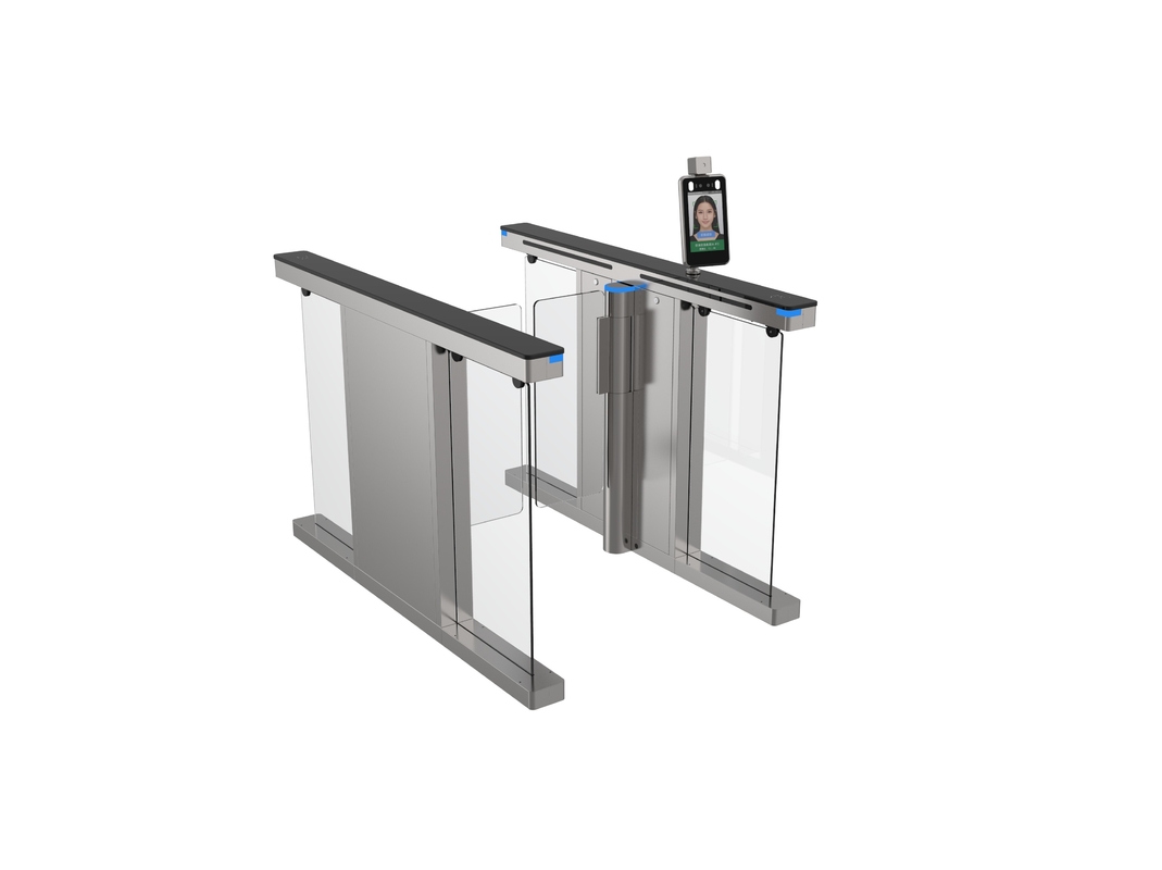 6 Pairs Face Recognition Turnstile Swing Arm Lebar 900mm Untuk Store Office Hotel