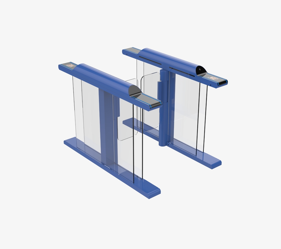 Swing Speed ​​​​Gate Turnstile QR Reader 6 Pasang Sensor Inframerah Anti Penjepit