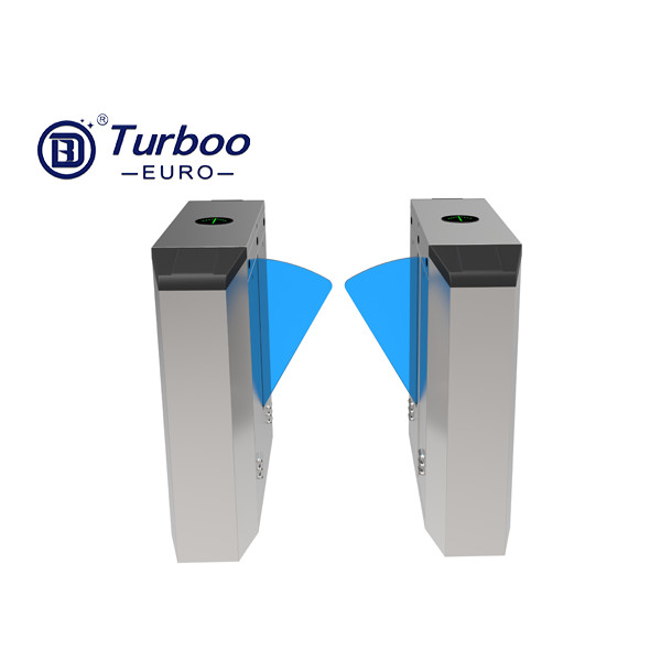 Lobby Access Control Turnstile Gate Pinggang Tinggi Turnstile 35w Bahan Lengan PC