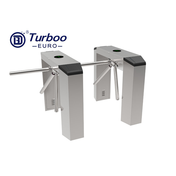 Kontrol Akses Elektronik Tripod Turnstile Gate 30w Keamanan Tinggi Untuk Pejalan Kaki